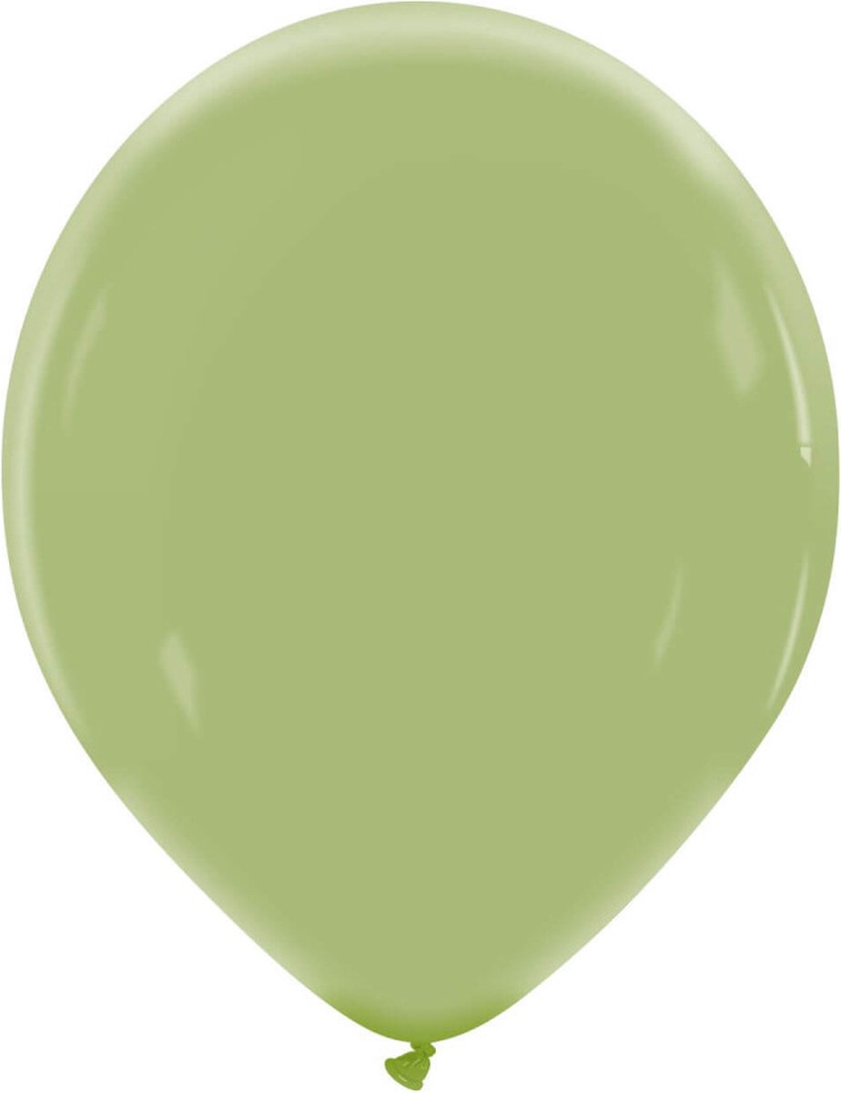 ballon groen nenuphar premium PRO / 100x 30cm latex