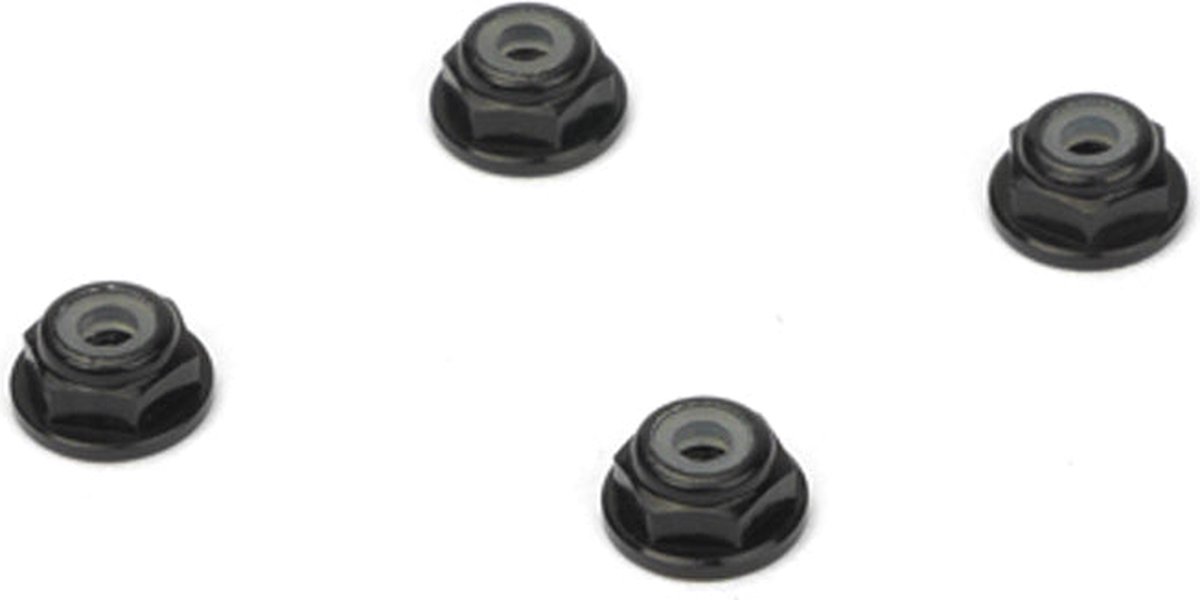 Carisma - MSA-1E M2 Wheel Lock Nut Set (Black) 4pcs