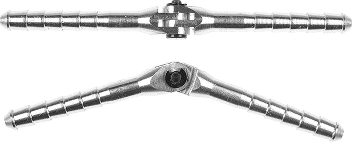 Revtec - Aluminium stiftscharnier - Dia. 3x50mm - Demonteerbaar - 2 st