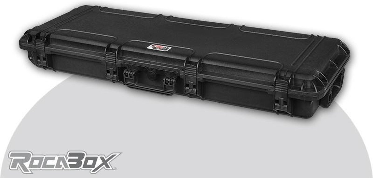 Rocabox - Waterproof IP67 Universal Case - Black - RW-8037-14-BF - Cubed Foam