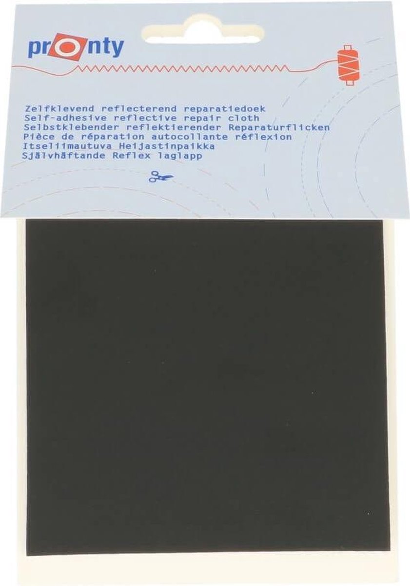   reparatiedoek zelfklevend reflecterend zwart