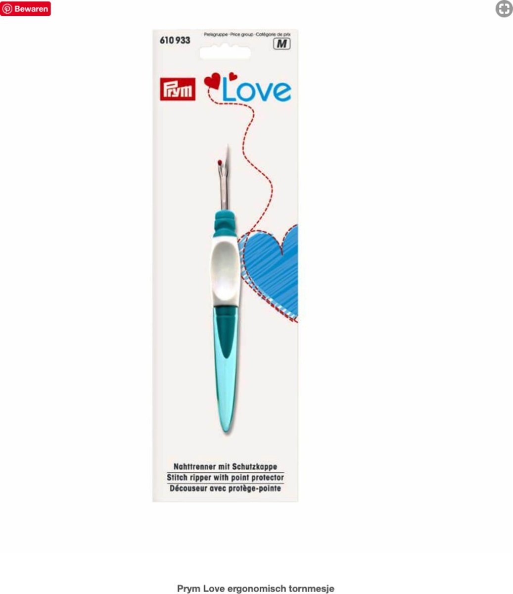 Prym Love ergonomisch tornmesje
