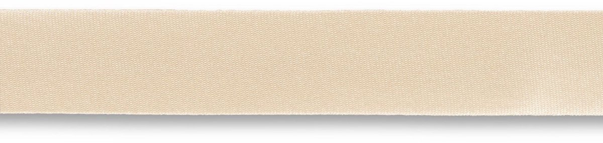 Biaisband Duchesse 40/20 mm gebroken wit 30 m