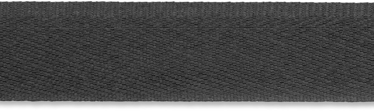 Broekstootband donkergrijs 30 m