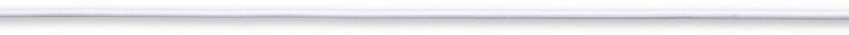 Elastische koord 2,5 mm wit 50 m