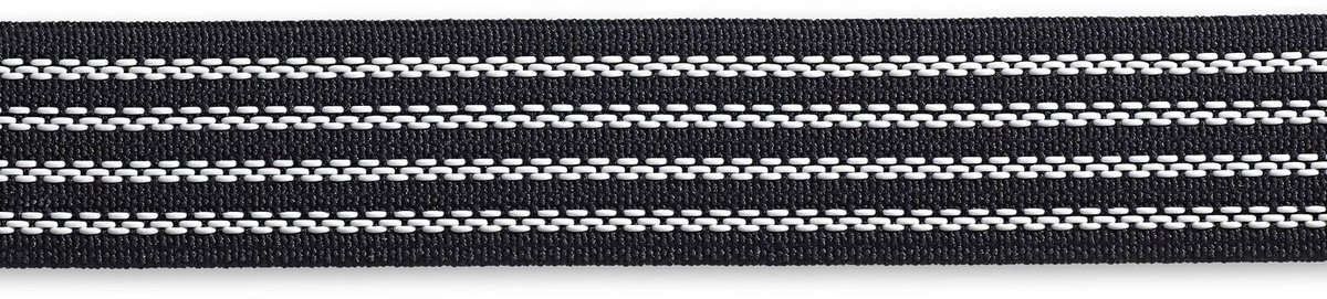 Elastische tailleband non slip 25 mm zwart 1,2 m - Elastiek - Prym