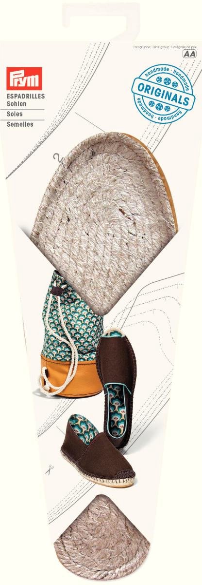 Espadrilles - zolen maat 32/33 1 paar