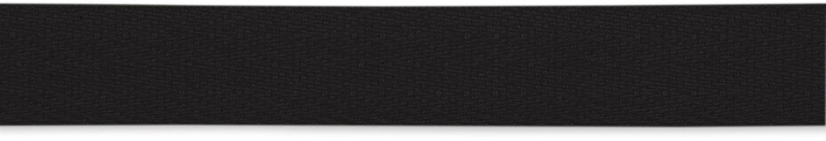 Katoenband sterk 15 mm zwart 5 m