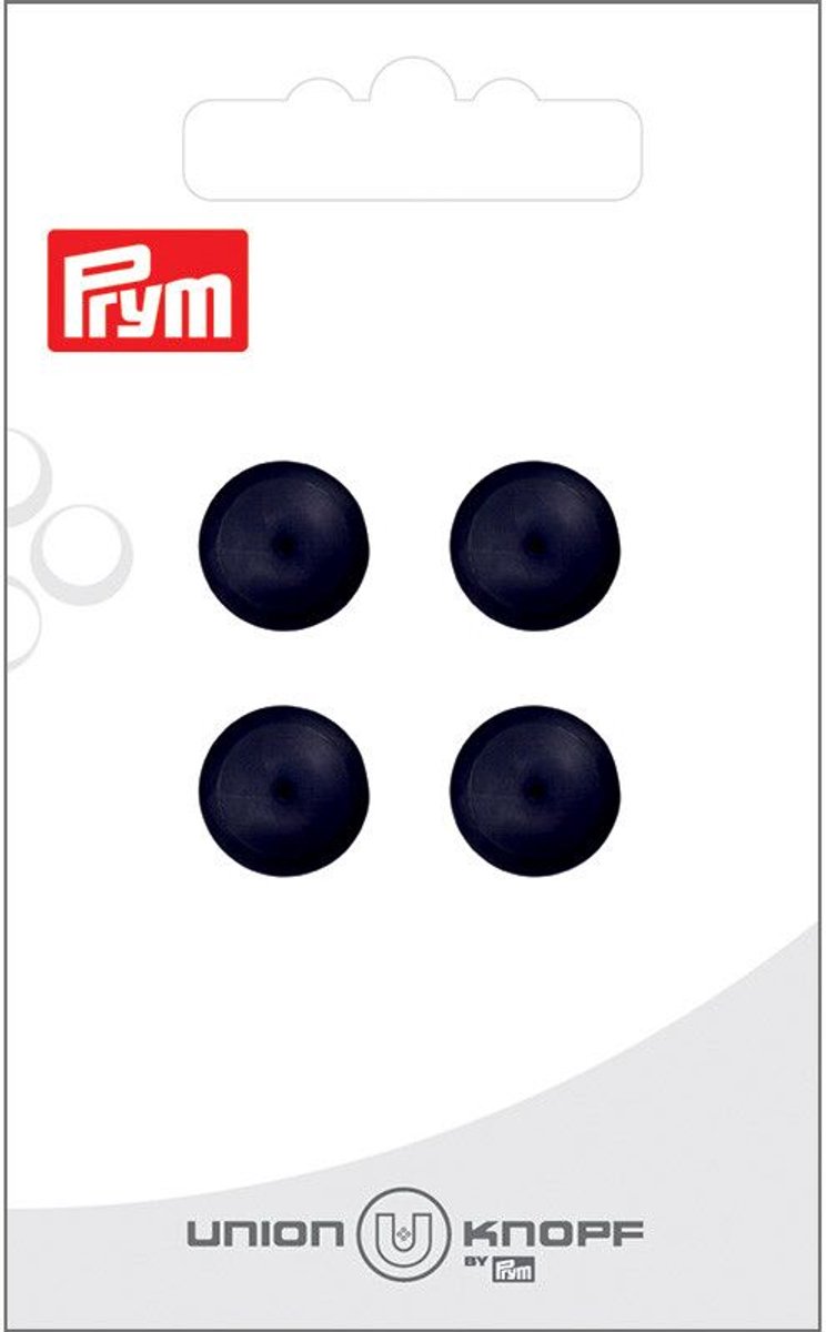 Knoop bol 12mm marine 4st - Prym