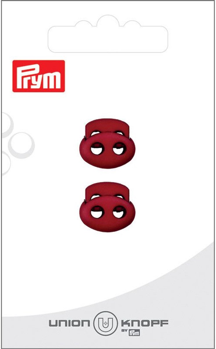 Koord stop 3mm 2h 15mm rood 2st - Prym