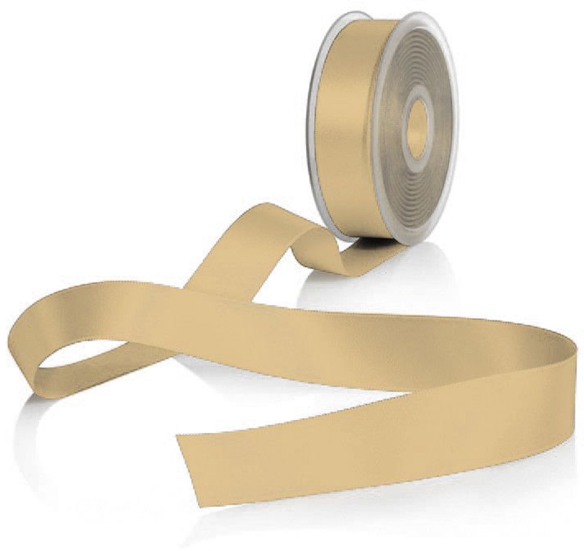 Koordband 38 mm beige 20 m - Ribsband - Prym
