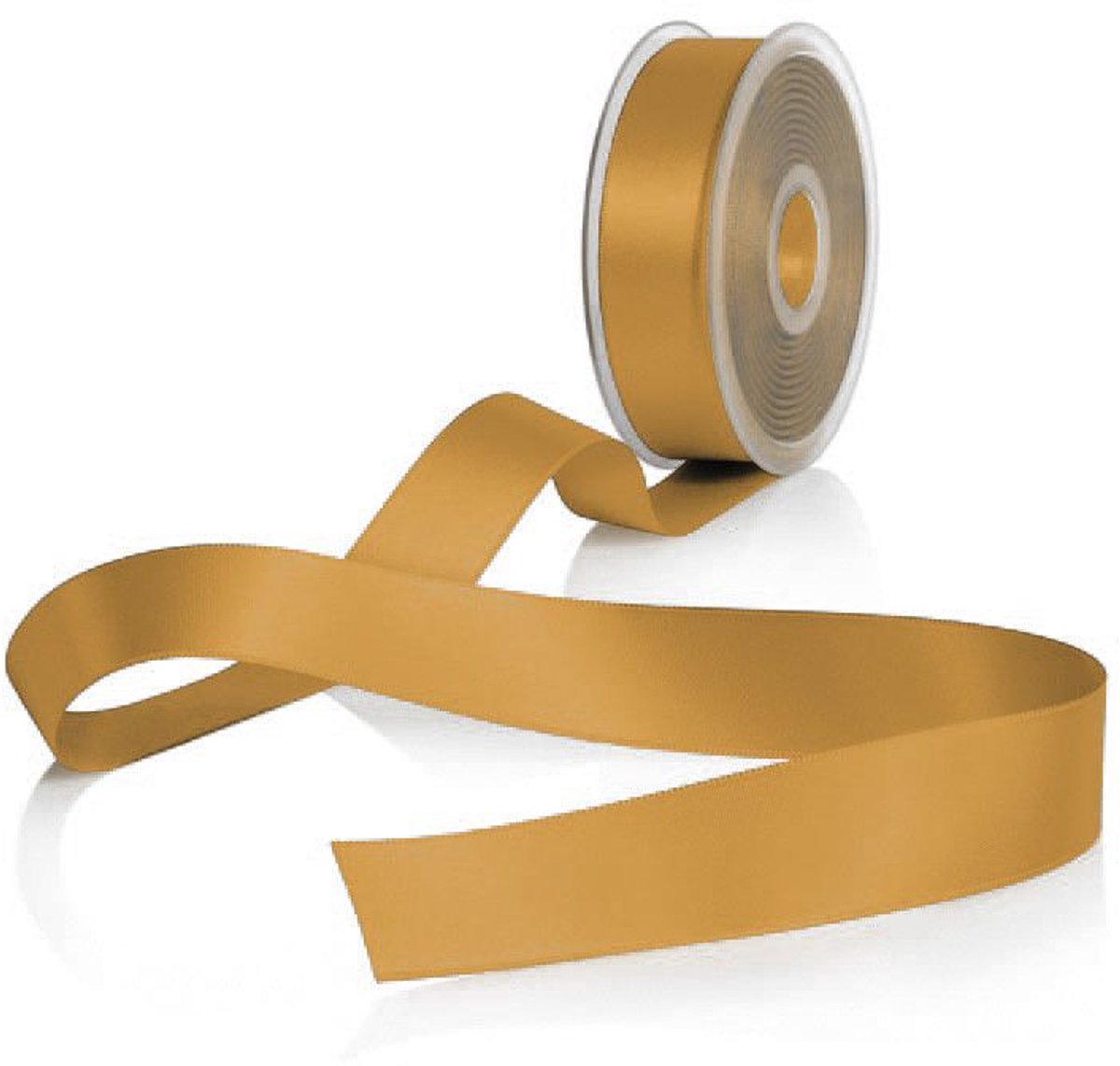 Koordband 38 mm geel 20 m - Ribsband - Prym