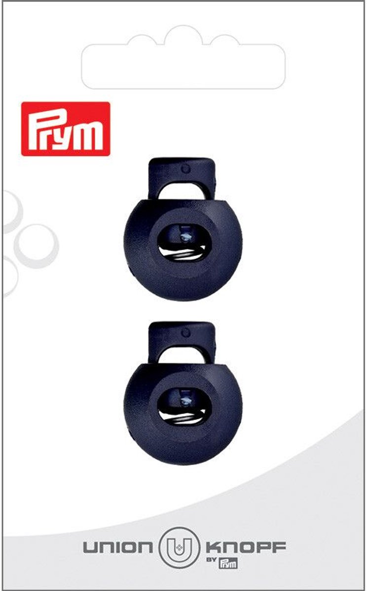 Koordstopper 1 gat 20mm marine 2st -  