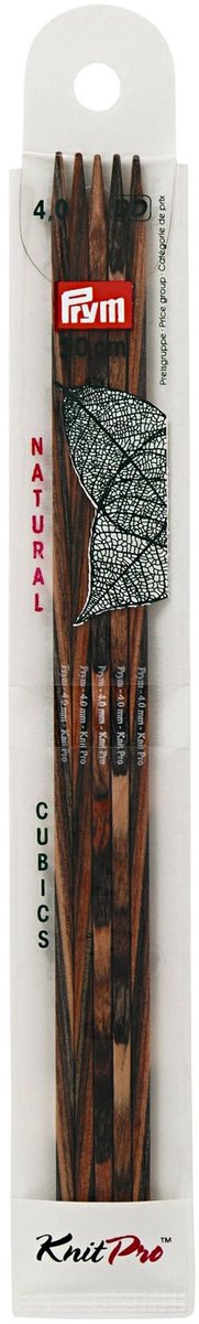 Kousenbreinaalden CUBICS NATURAL 4,00/20 5 st. - Prym