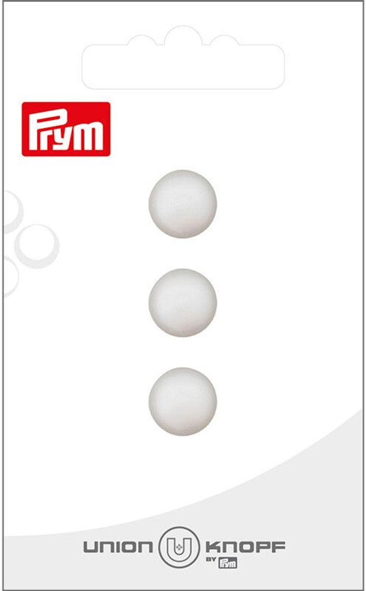 Kunststof 11mm wit 3st -  