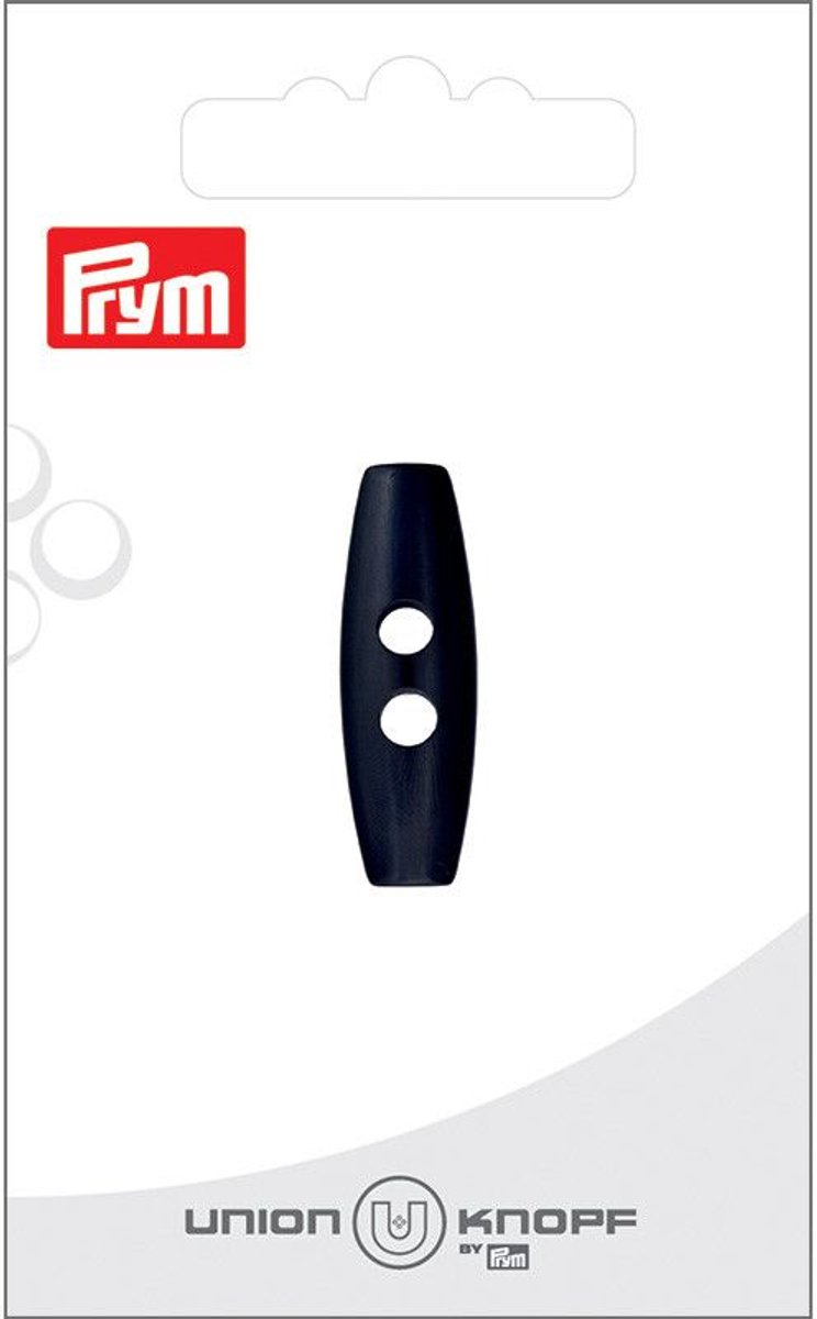 Kunststof 2 gaatjes 30mm blauw 1st -  