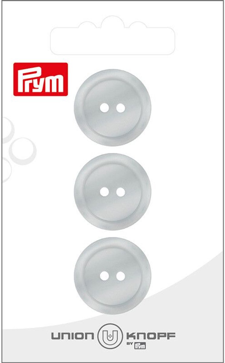 Kunststof 20mm wit 3st