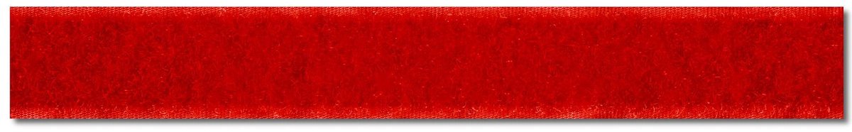 Lusband om aan te naaien 20 mm rood 25 m