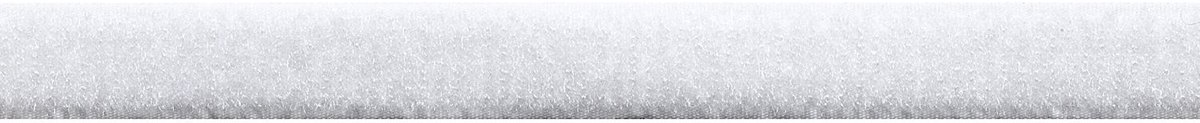 Lusband om aan te naaien 20 mm wit 25 m - Klittenband & Velcro - Prym