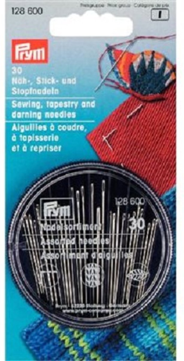 Naai- borduur en stopnaalden   30 stuks