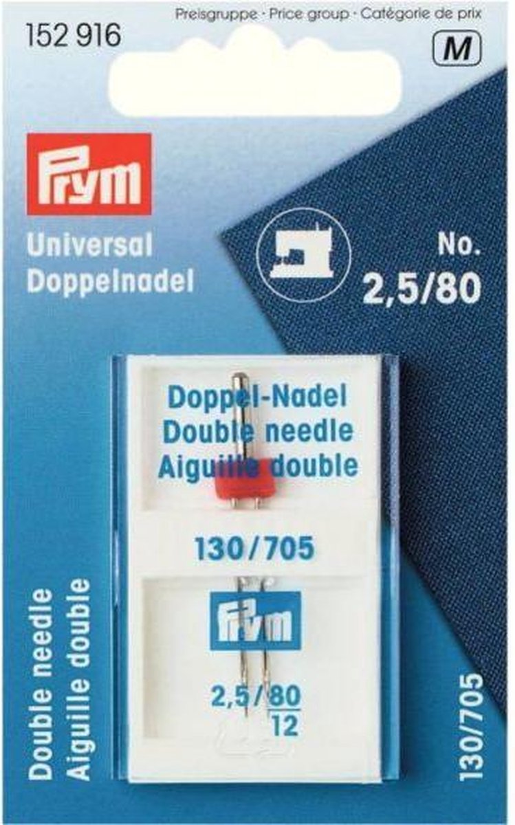 PRYM MACHINENAALDEN TWEELING UNIVERSEEL 80-2.5