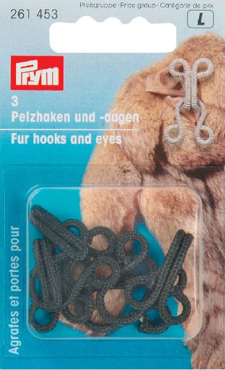   Bonthaken en Ogen zwart