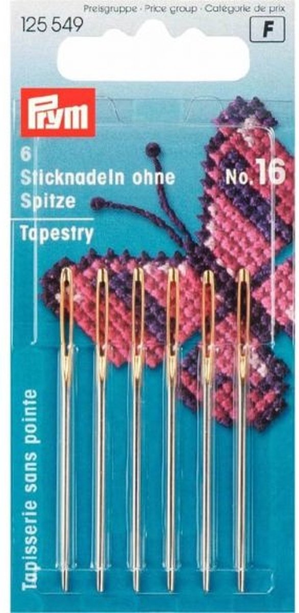 Prym Borduurnaalden Zonder Punt Nummer 16