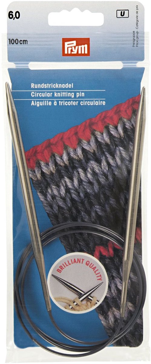 Prym Breinaalden Rond 6mm/100cm