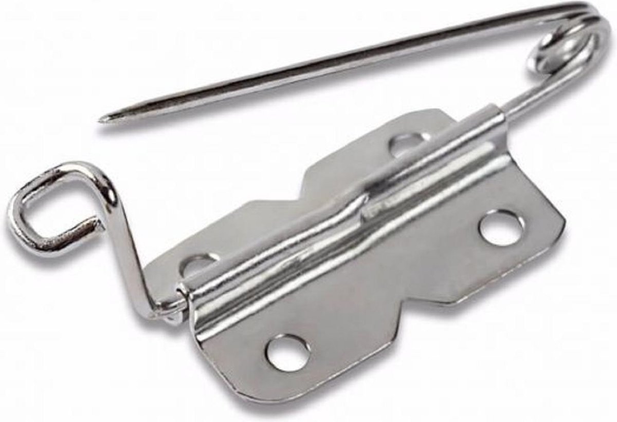   Corsagespelden - Brochespelden - Zilver - 27mm - 5 Stuks