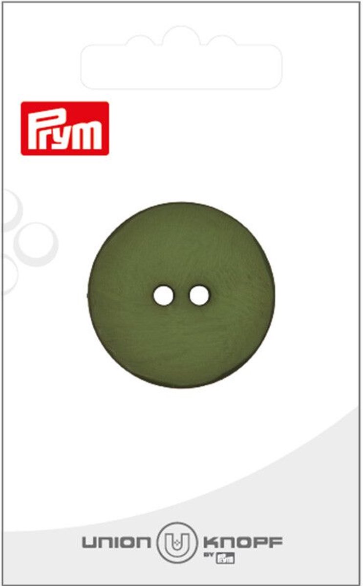   Fournituren - Knopen en sluitingen -   ruw 2 gaatjes 30mm groen 1st - Fournituren elastieken band - Groen - 1 kaart