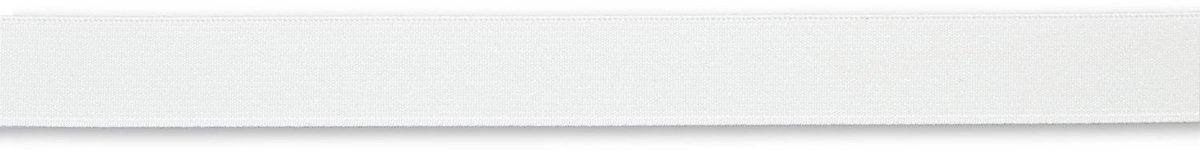 Prym Fournituren Banden - Band-elastiek sterk 20 mm wit 50 m - Fournituren elastieken band - Wit - 1 rol