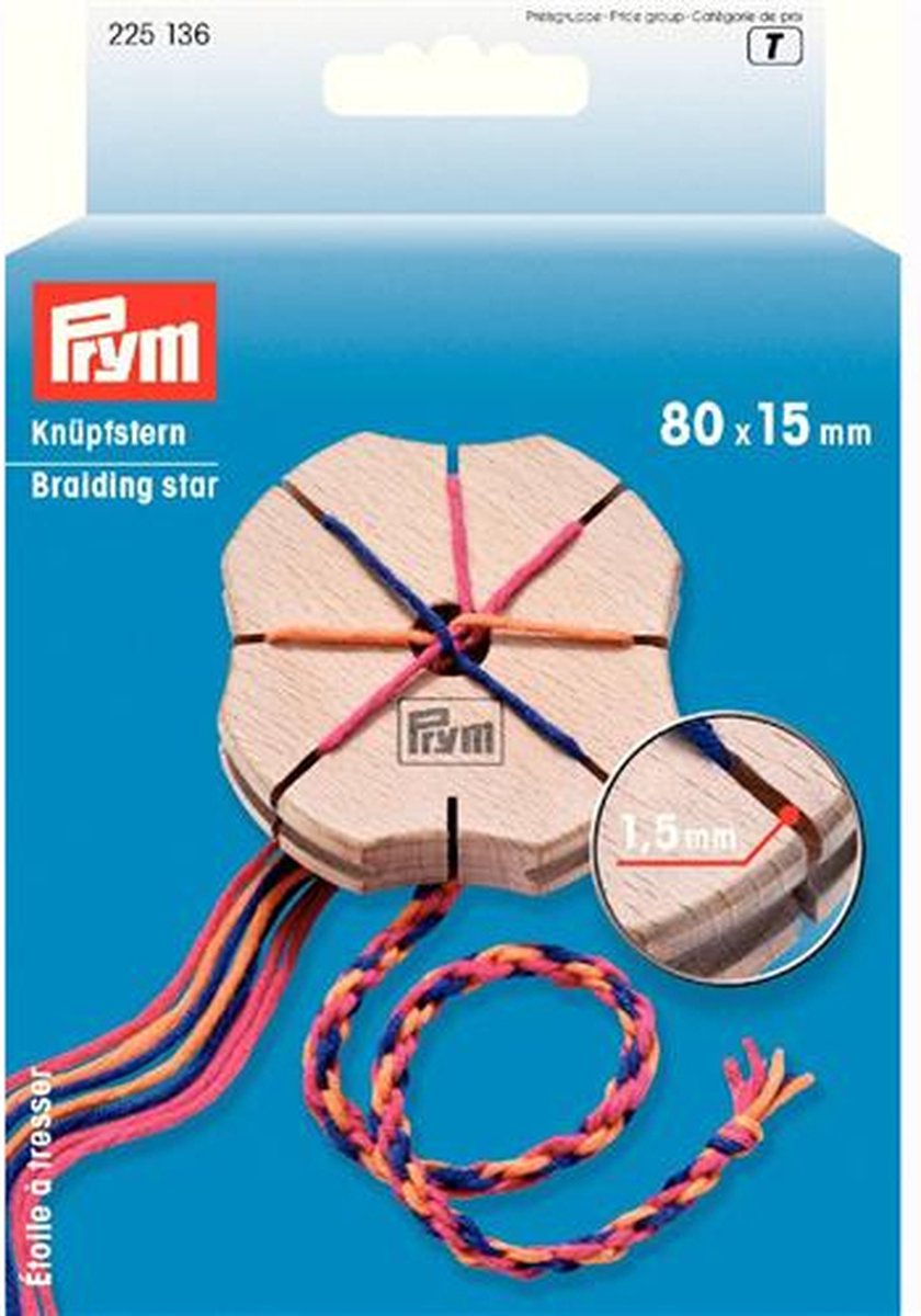 Prym Houten Knoopster 80 x 15 mm