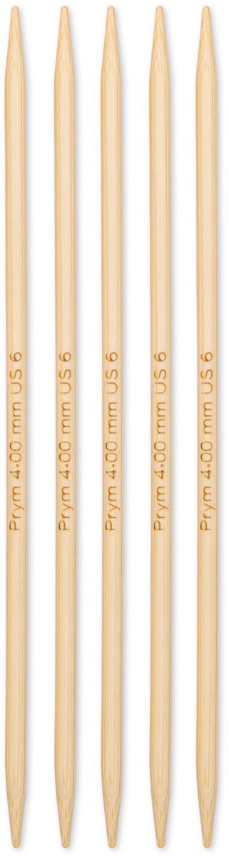Prym Kousenbreinaalden 15cm 4mm Bamboe