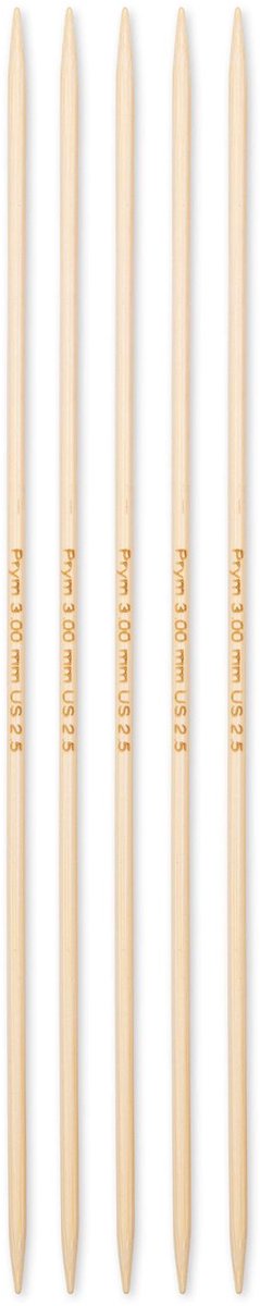 Prym Kousenbreinaalden Bamboe 20cm 3mm