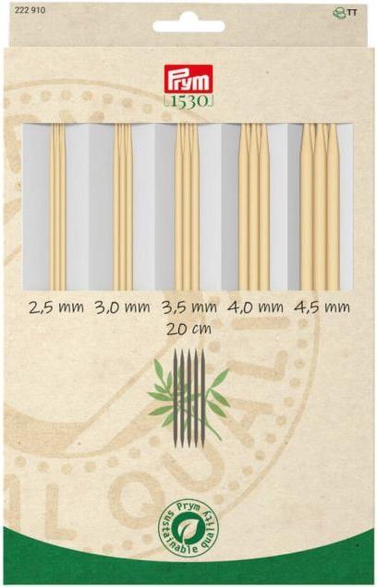   Sokkennaaldenset 1530 Bamboe 2.50mm-4.50mm