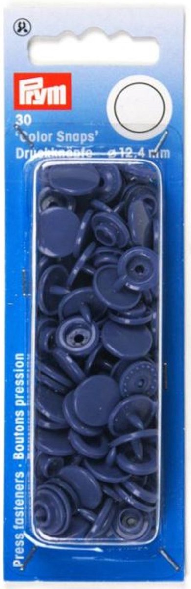   color snap - donker paars - 393 134 - 12,4mm