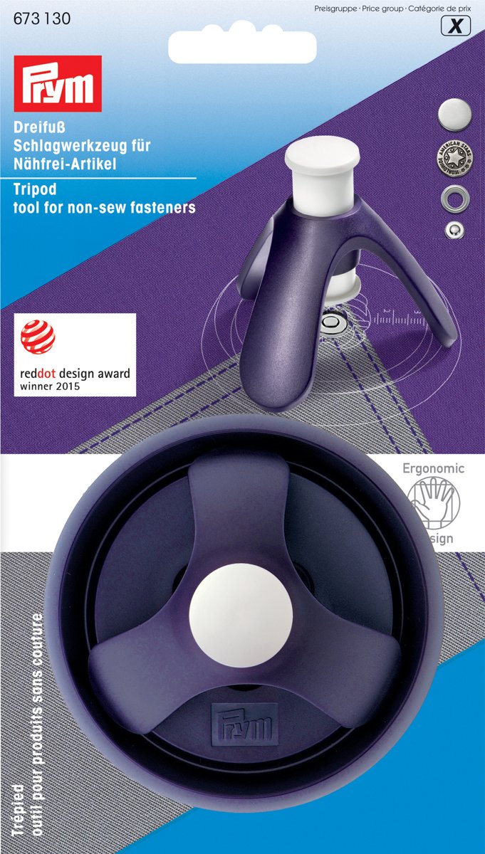   drievoet, gereedschap voor vernietbare producten