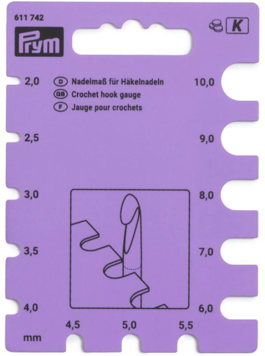   haaknaaldenmeter paars