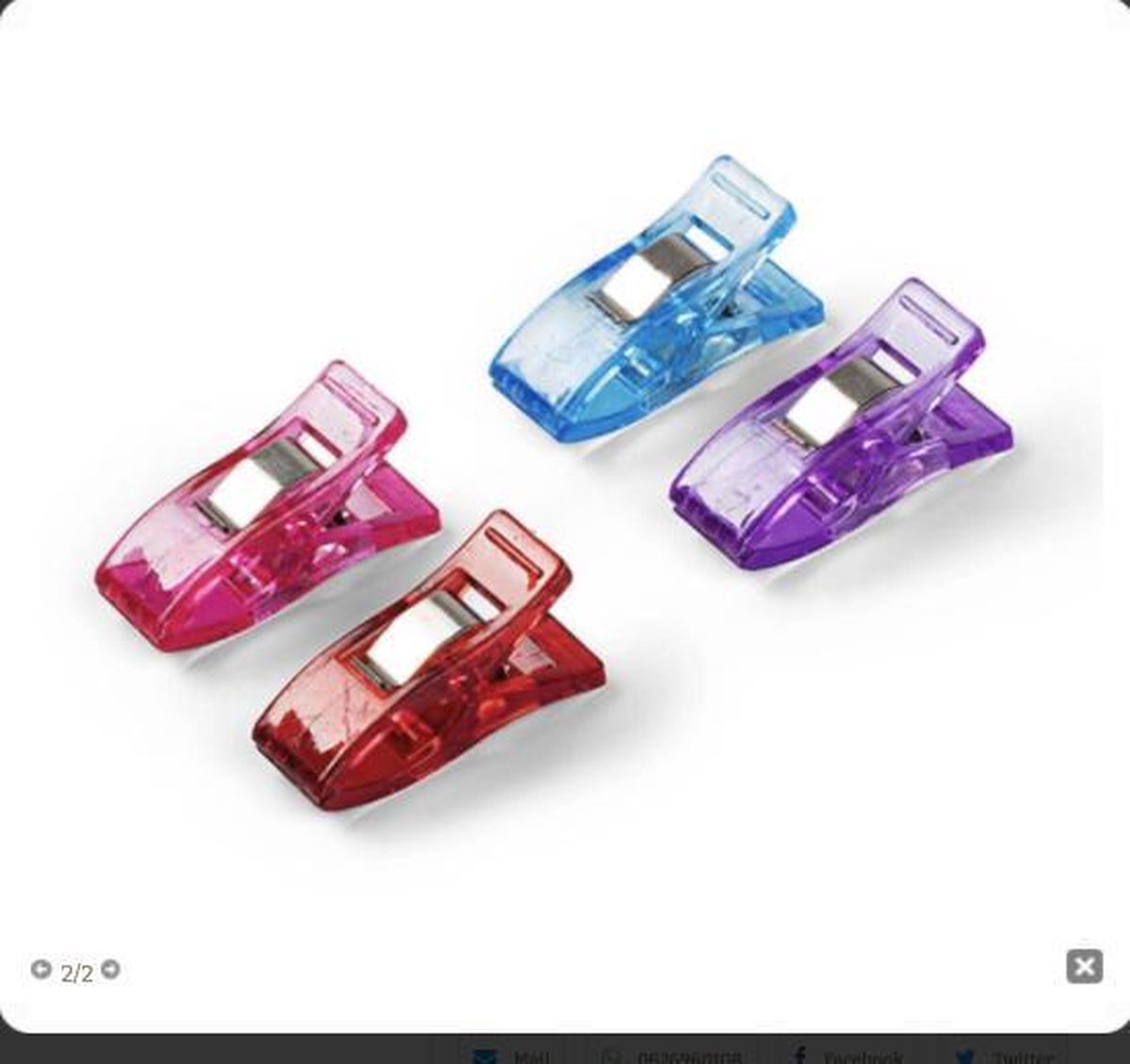   love Wonder stof clips 2.6 cm 12 stuks