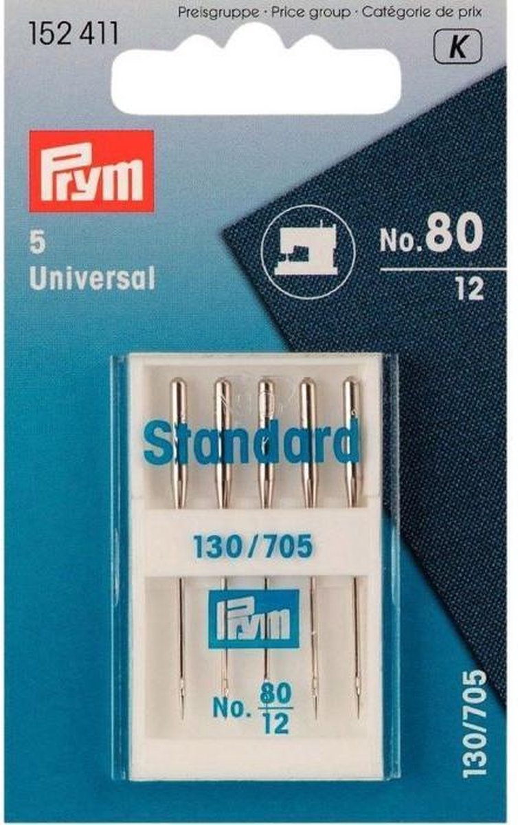  naaimachinenaalden no 80 5 stuks