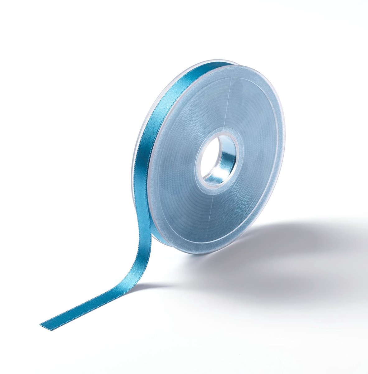 Satijnlint 10 mm caribbean blue 25 m - Satijnlint - Prym