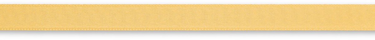Satijnlint 10 mm goudkleurig 4 m