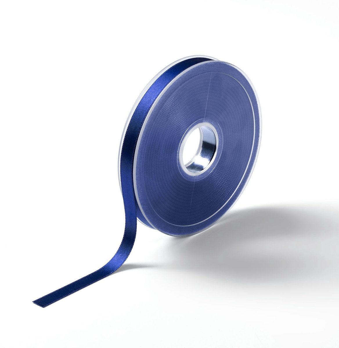 Satijnlint 10 mm koningsblauw 25 m