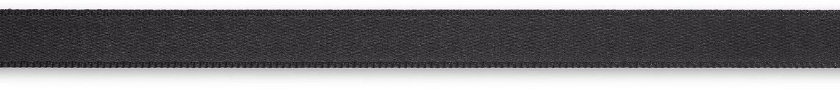 Satijnlint 10 mm zwart 4 m