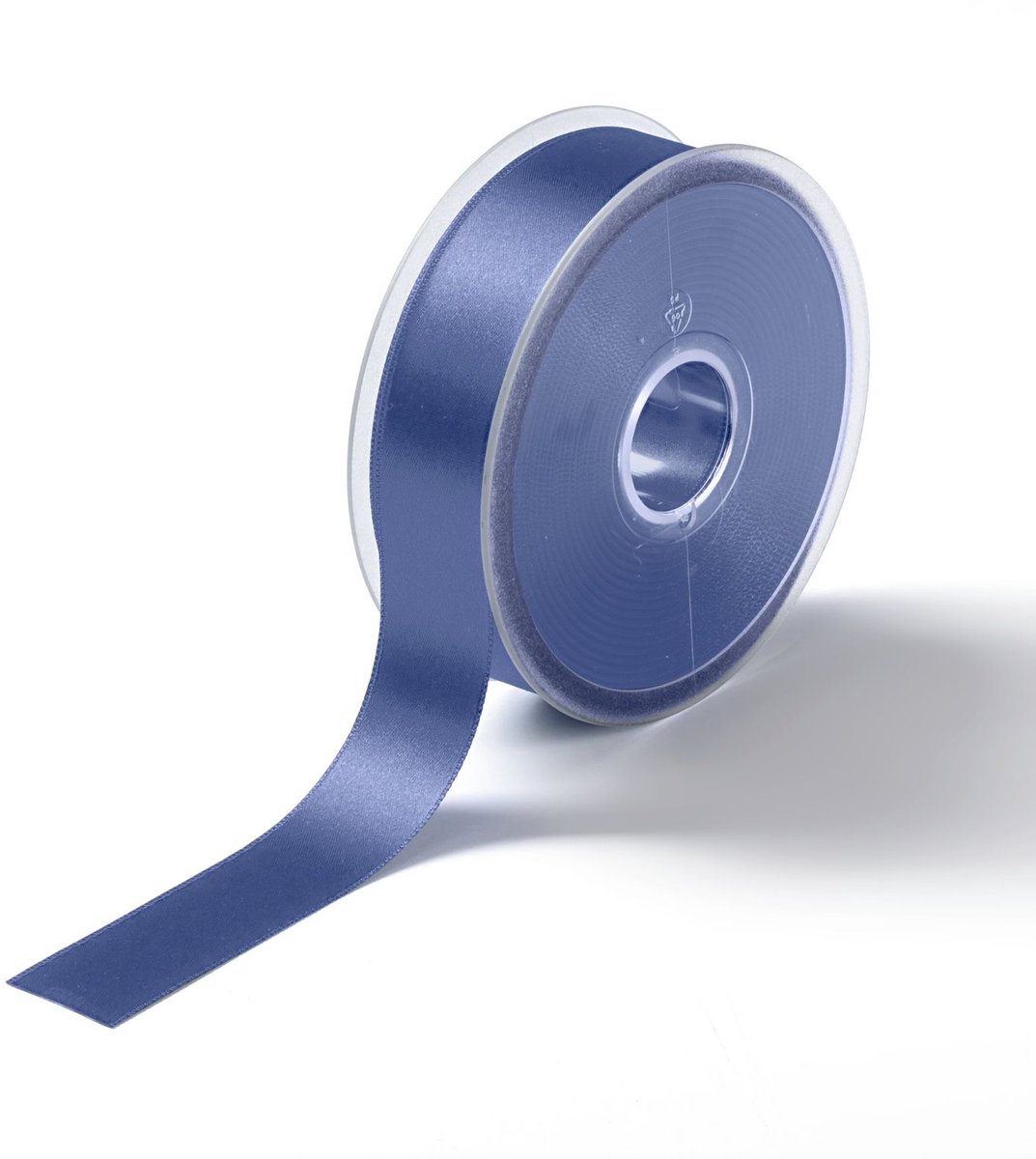 Satijnlint 25 mm blauw 25 m