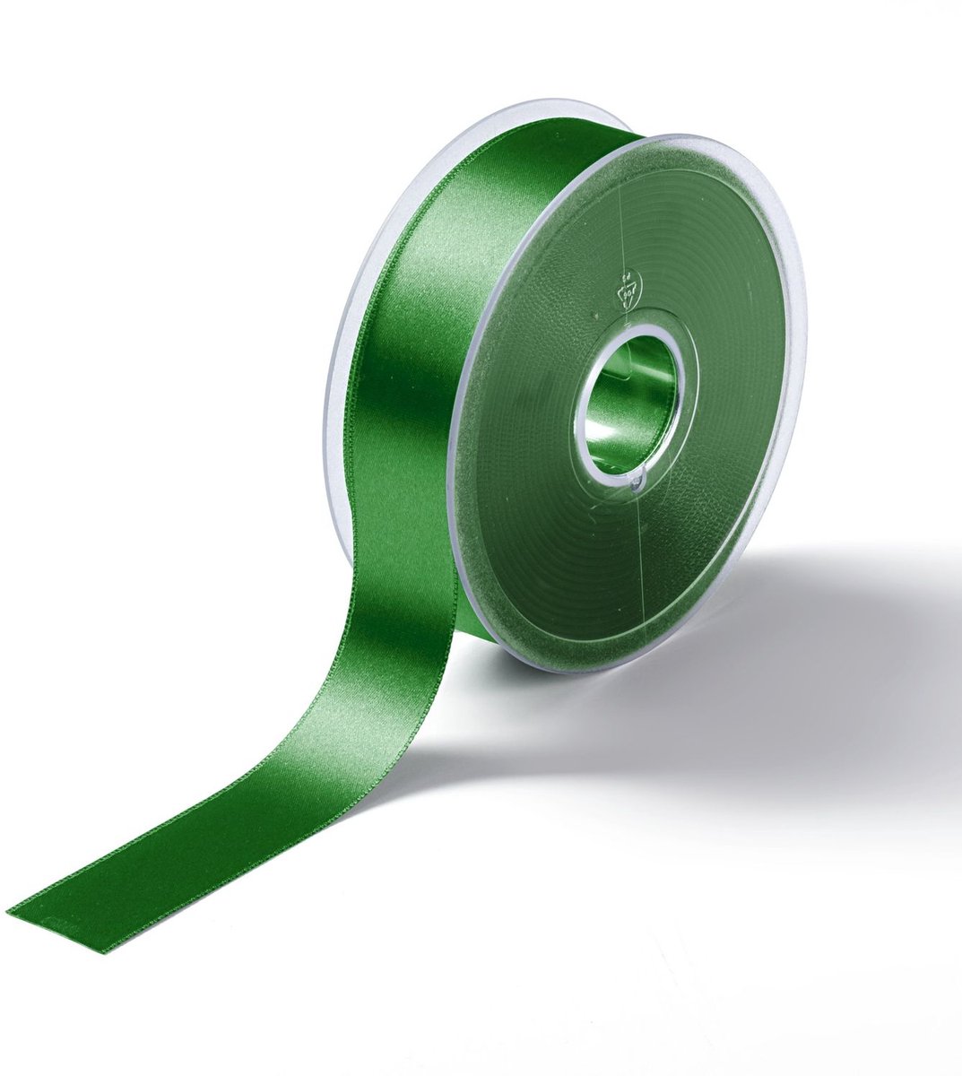 Satijnlint 25 mm gras 25 m