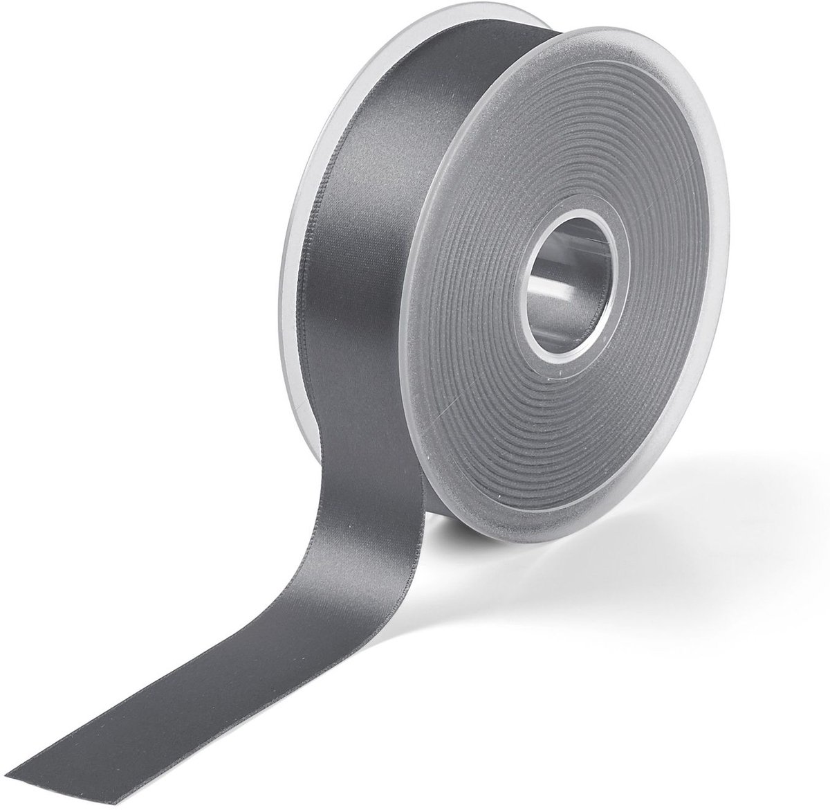 Satijnlint 25 mm grijs 3 m - Satijnlint - Prym