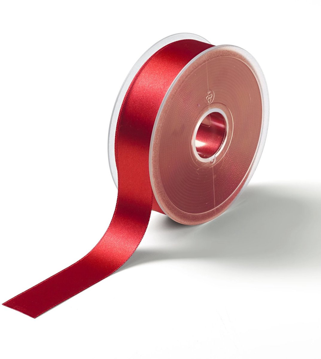 Satijnlint 25 mm rood 25 m - Satijnlint - Prym