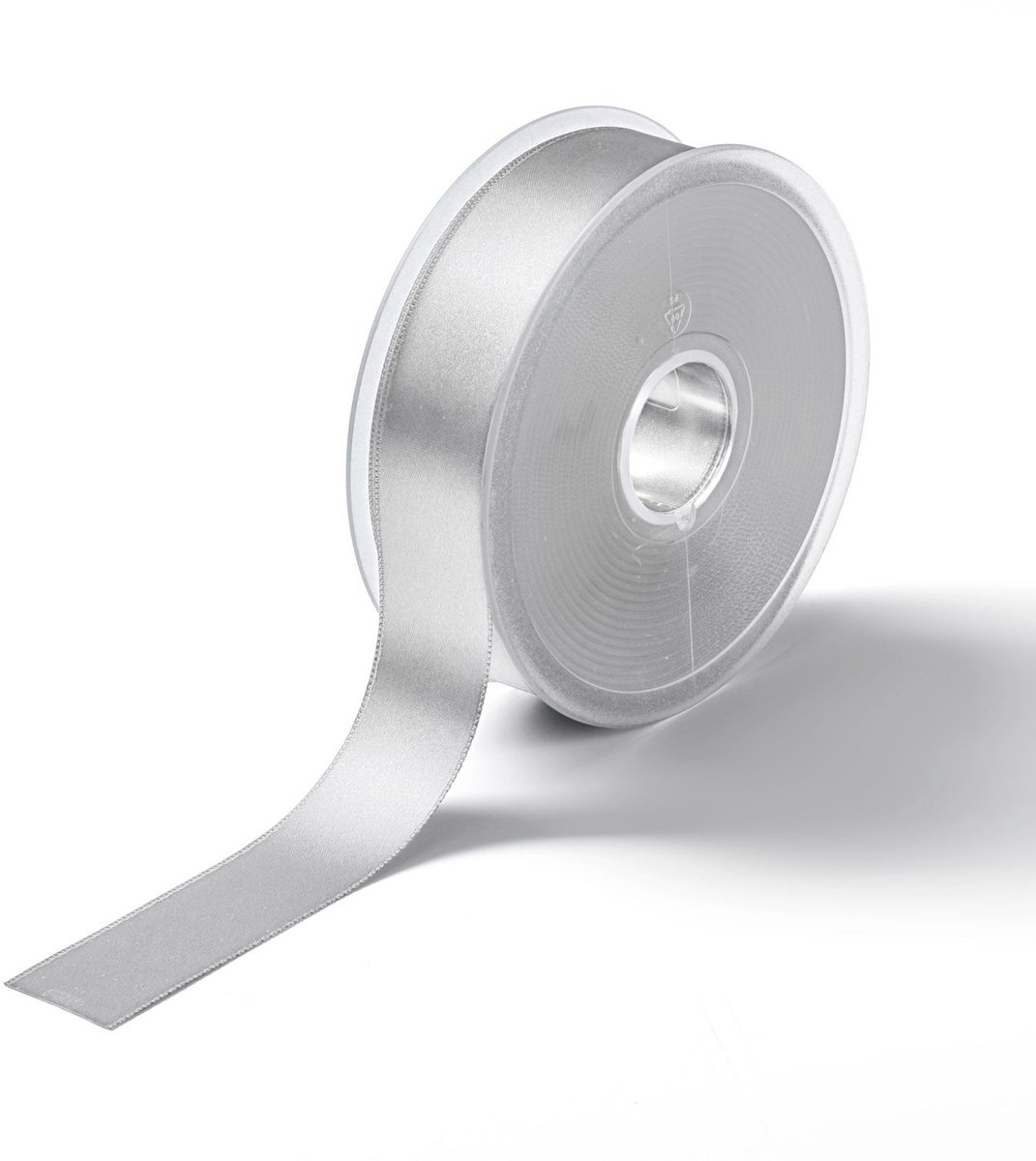 Satijnlint 25 mm zilver 25 m - Satijnlint - Prym