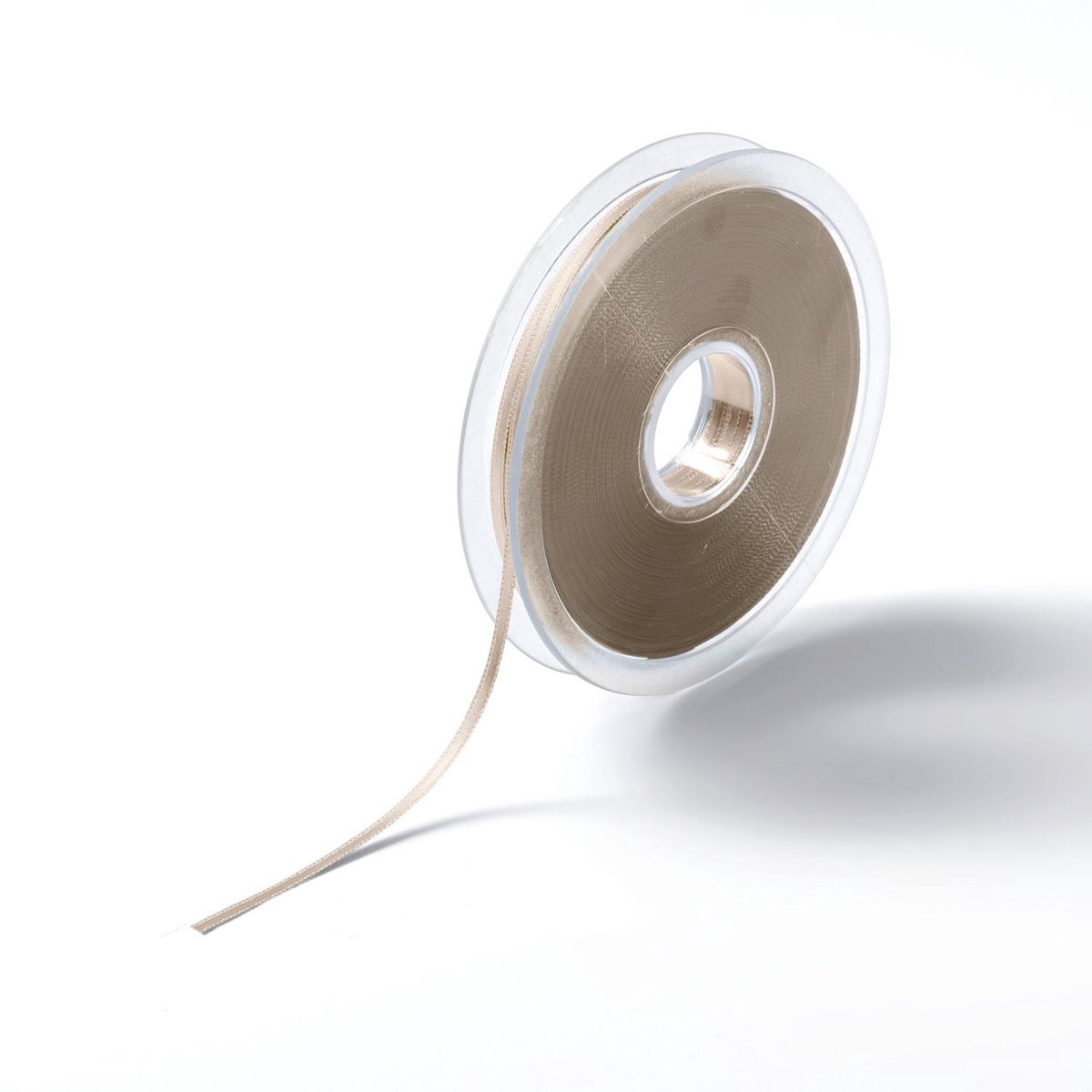 Satijnlint 3 mm zand 50 m